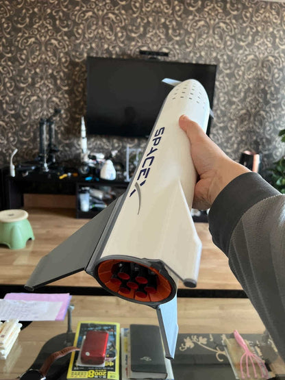 1/144 Scale Spacex Starship Painted Model 3D Print