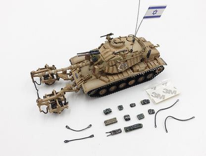 1:72 Israel Magach 6B IDF M60A1 Minesweeper Tank Middle East War Model