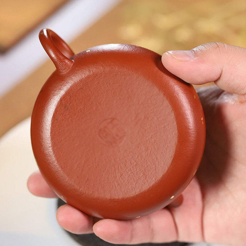 180ml Full Handmade Tea Pot Original Ore Real Yixing Zisha Zhu Clay Master Pot