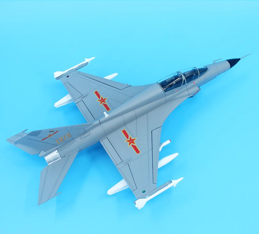 1:48 35CM JL-9 Air Force Fighter Trainer Aircraft Diecast Military Plane Model