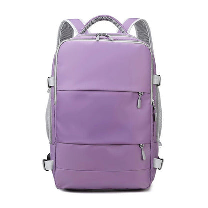 Women Travel Backpack Water Casual Daypack Bag USB Charging Port Backpack