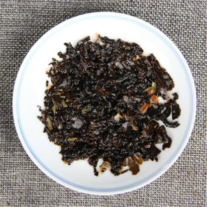 Yunnan Natural Rose Puerh Tea Canned Rose Puer 100g Small Tuocha Pu Er Ripe Tea