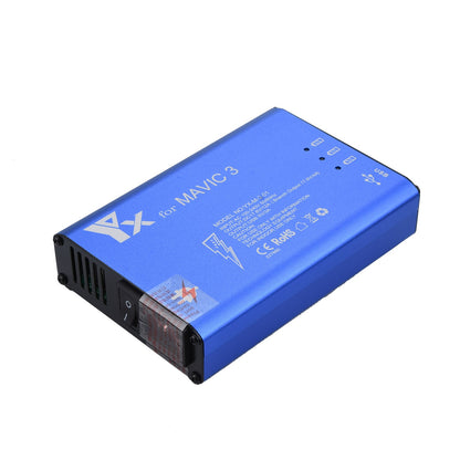 Dual USB Port Multi Batteries Charger Hub For DJI Mavic 3 Drone Accessories E