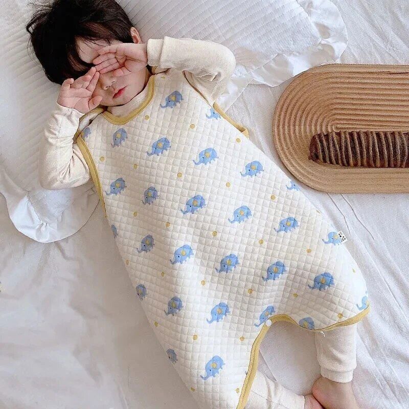 Baby Vest Sleeping Bag Children Jumpsuit Pajamas Newborn Sleeping Bag Snap