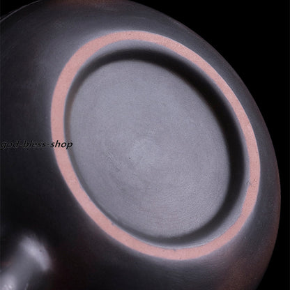 China JianShui Purple Pottery Tea Pot Creative Handmade Pot Xishi Ball Infuser