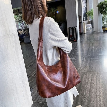 Fashion Retro Bag Handbag Dumpling Bags One-shoulder Leather Hand Bags Crossbody