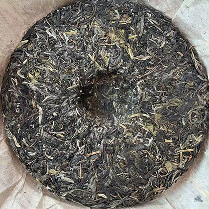 357g Yunnan Qizi Cake Pu'er Old Tree Tea 2015 Icelandic Ancient Tree Tea Cake