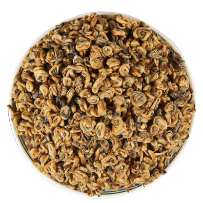 Yunnan Golden Dianhong Balck Tea Fengqing Dian Hong Huang Jin Luo Loose