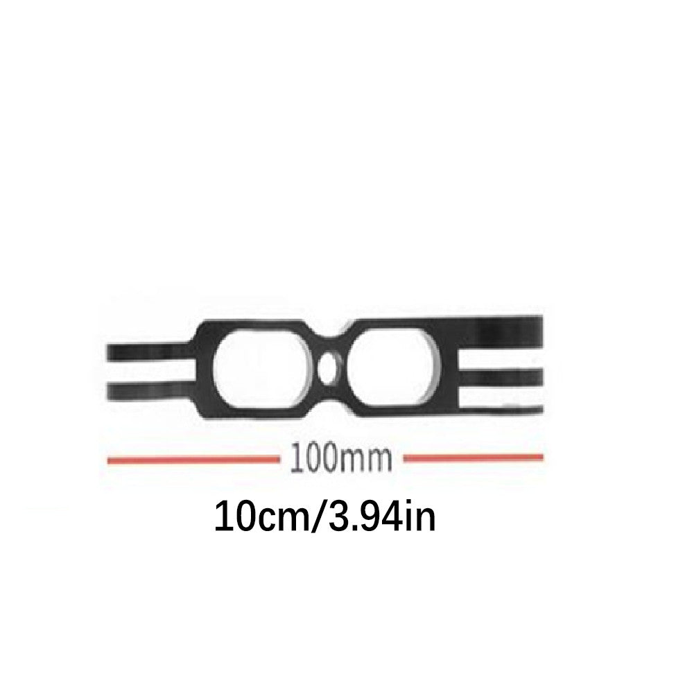 Aluminum 1/4 Extension Hole Rod Arm Mount Helmet For Gopro Max For Insta.360/