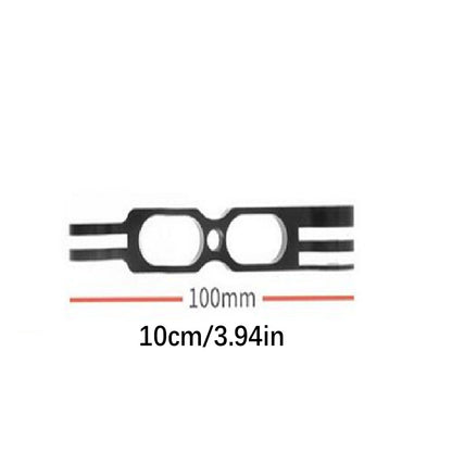 Aluminum 1/4 Extension Hole Rod Arm Mount Helmet For Gopro Max For Insta.360/
