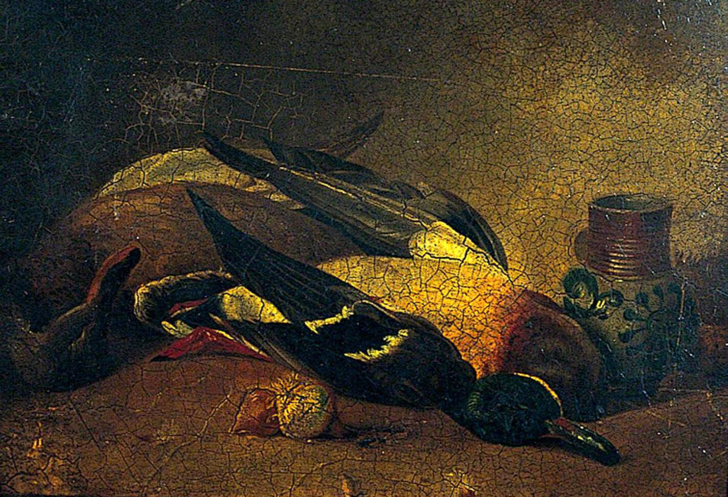 Oil Emily-Stannard-animals-of-Wild-Duck still life free shipping to worldwide