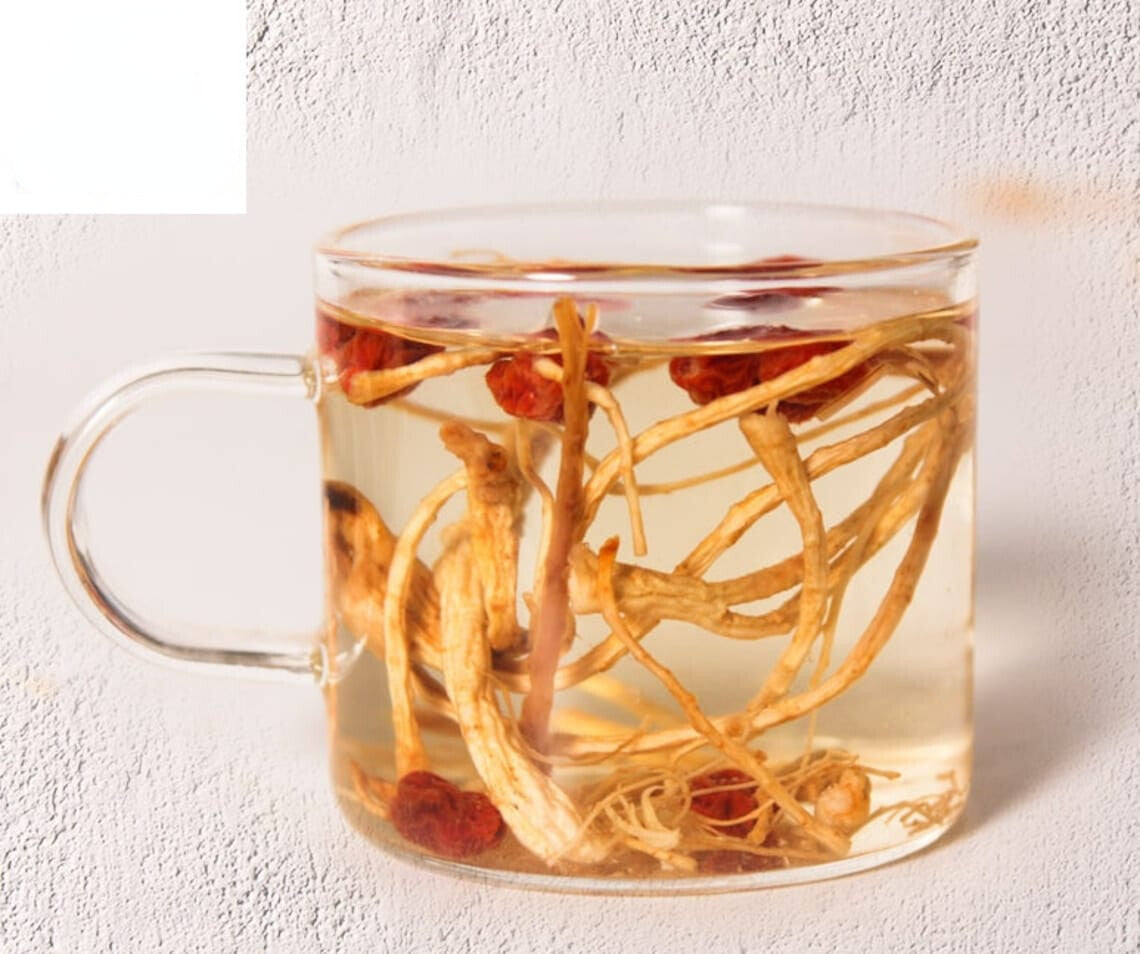 Bai Shen Xu /白参须/ White Ginseng Root End Roots 250g