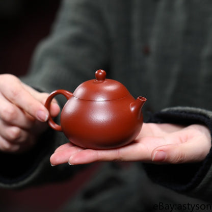 China Yixing Zisha Pottery clay JiangpoNIi Clay Small Wendan Teapot Tea pot