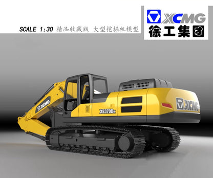 1:30 38CM XGMG XE370DK Excavator Construction Machinery Equipment Diecast Model
