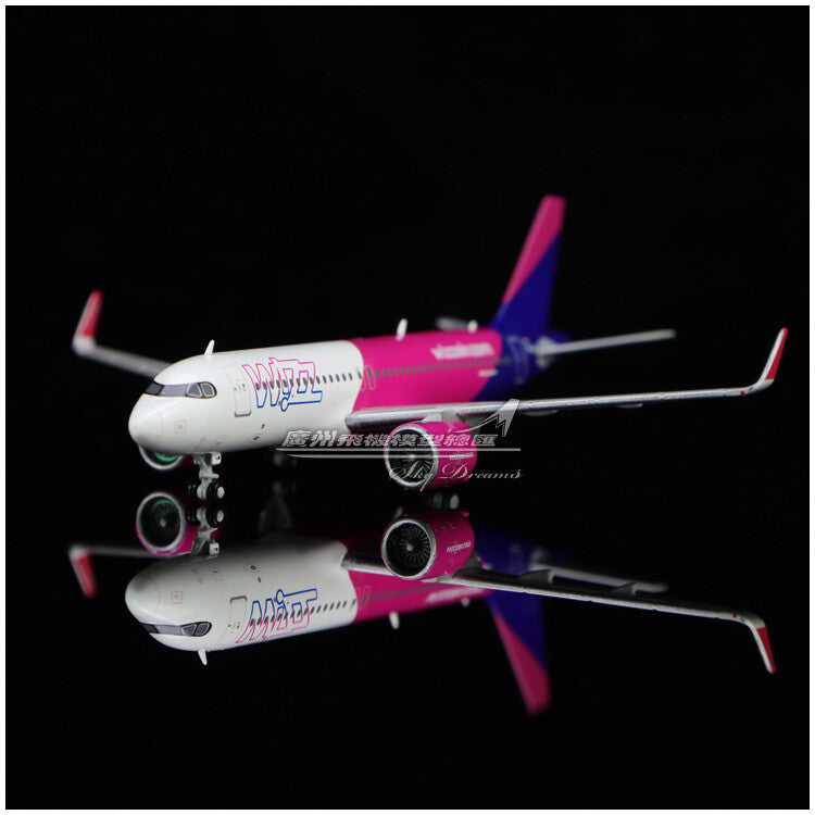 1:400 JC Wings Wizz Air AIRBUS A320neo Passenger Airplane Diecast Aircraft Model