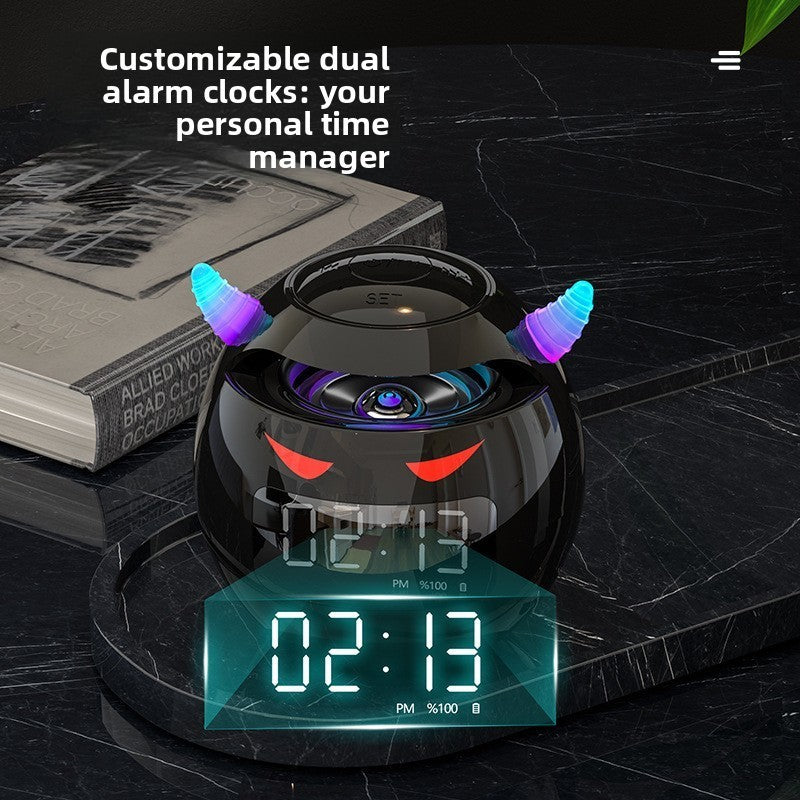 Magnetic levitation AI intelligent dialogue wireless Bluetooth speaker clock