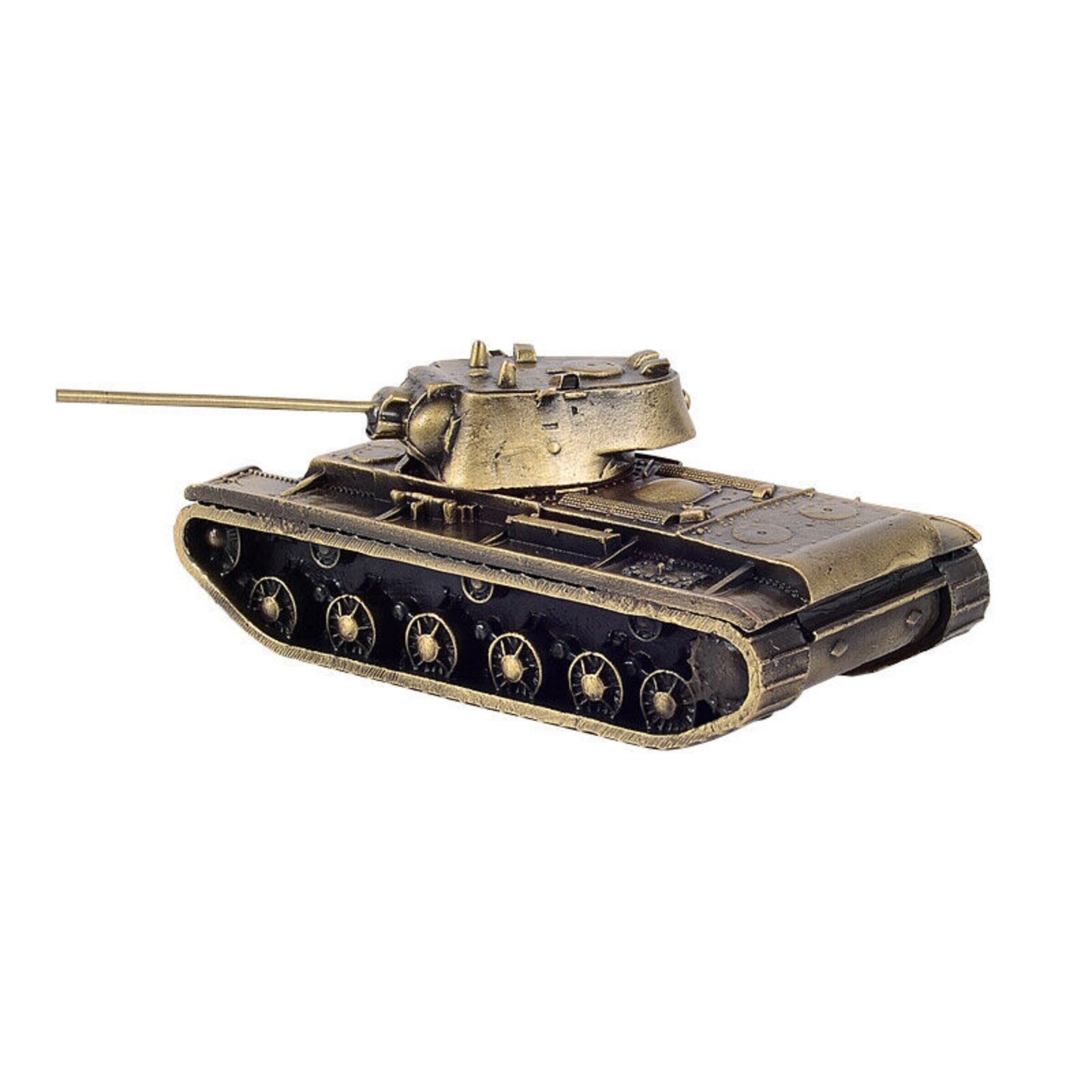 1:72 The Soviet Union CCCP KV-1 Heavy Tank Tank Model All-metal Bronze