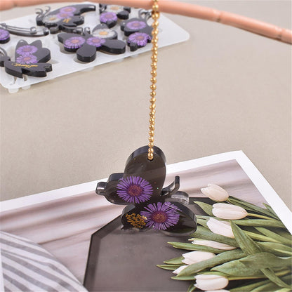 Butterfly Silicone Mold Epoxy Resin Casting Earrings Pendant Jewellery Craft gg