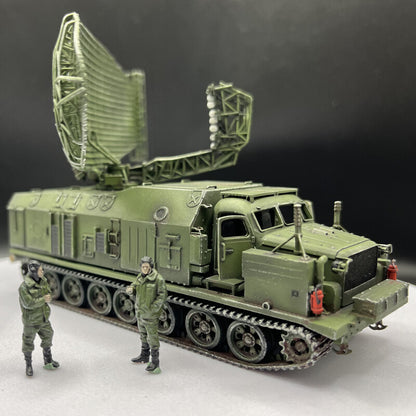 1:72 AM Long Track S-band Search Radar Vehicle Resin Military Truck Model