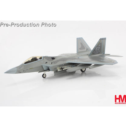 1:72 HM Lockheed F-22 Raptor Edwards AFB, 2022 Fighter Diecast Aircraft Model