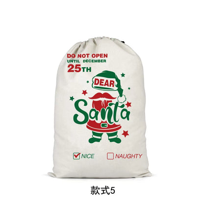 Christmas Santa Claus Bag Gift Gift Bag 19.5inx27.5in Large Scall Christmas Bag