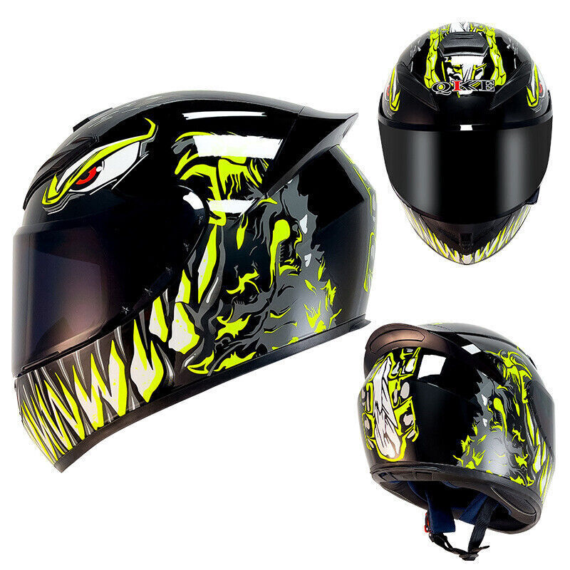 Motorcycle Helmet Full Face Racing Helmet DOT ECE Approved Fashion Riding Helmet