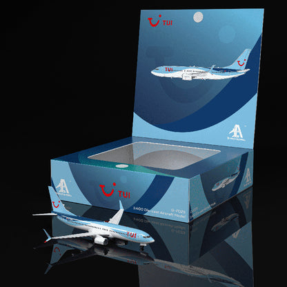 1:400 Aero Polaris TUI Boeing 737-800 Passenger Airplane Diecast Aircraft Model