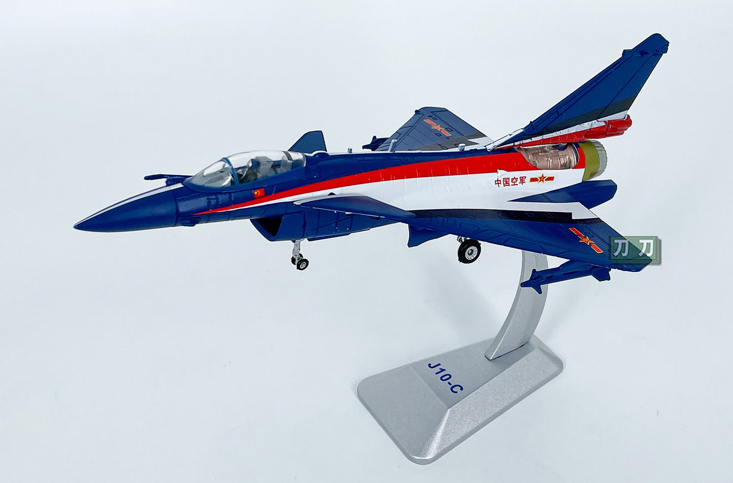 1:100 CHINA AIR FORCE J-10C Fighter Performance Airplane Diecast Military Model