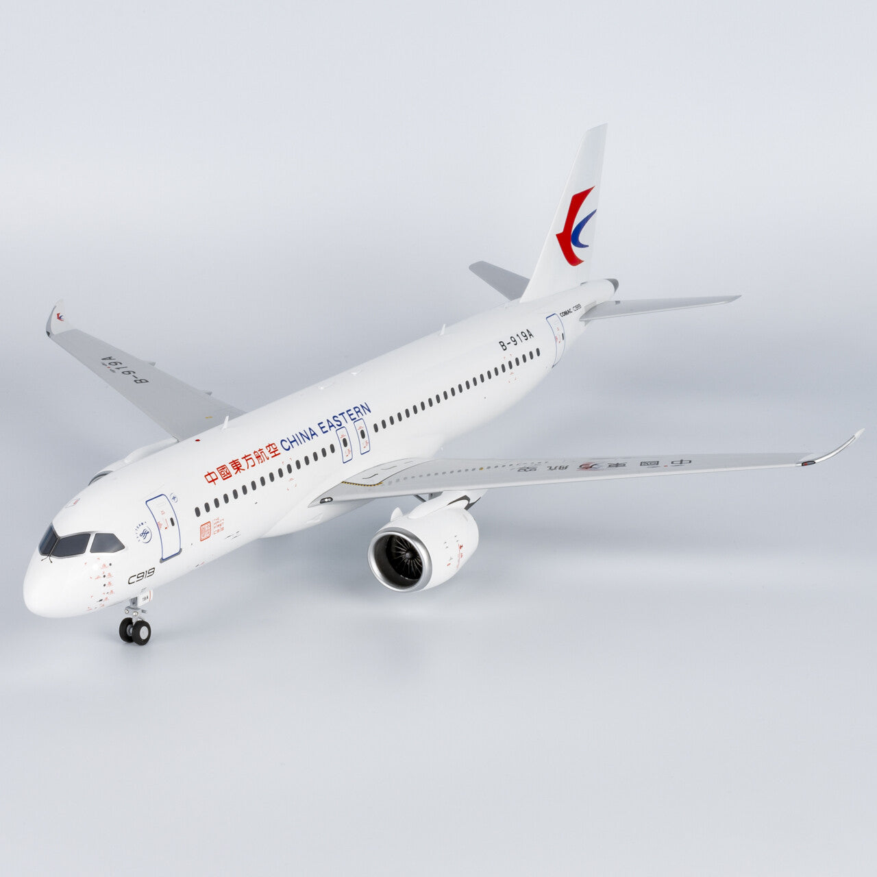 1:100 NG Models China Eastern Comac C919 Passenger Diecast Aircraft Model