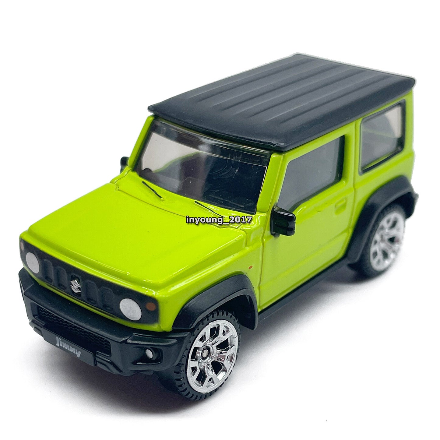 1/48 Suzuki Jimny Model Car Diecast Toy Cars Collectible Vehicle for Kids Green