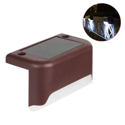 Solar Step Lights Outdoor – Waterproof Deck & Fence Lamps