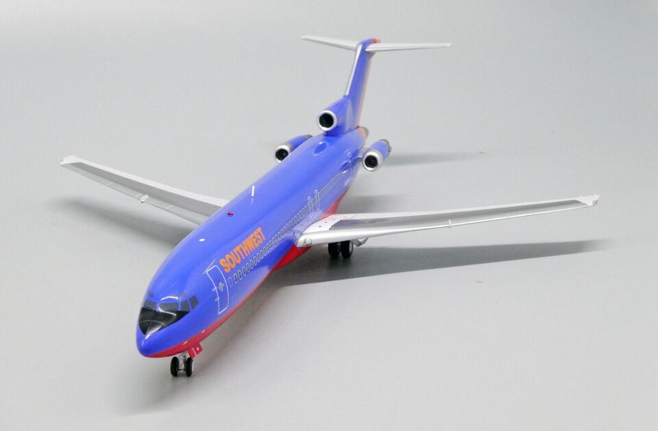 1:200 JC Wings SOUTHWEST BOEING 727-200 Passenger Plane Diecast Aircraft Model