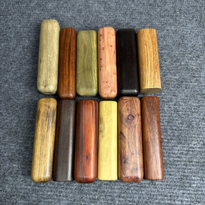 Imperfect Wooden Hand Grips 5-Pack Random Color Size 4-10cm