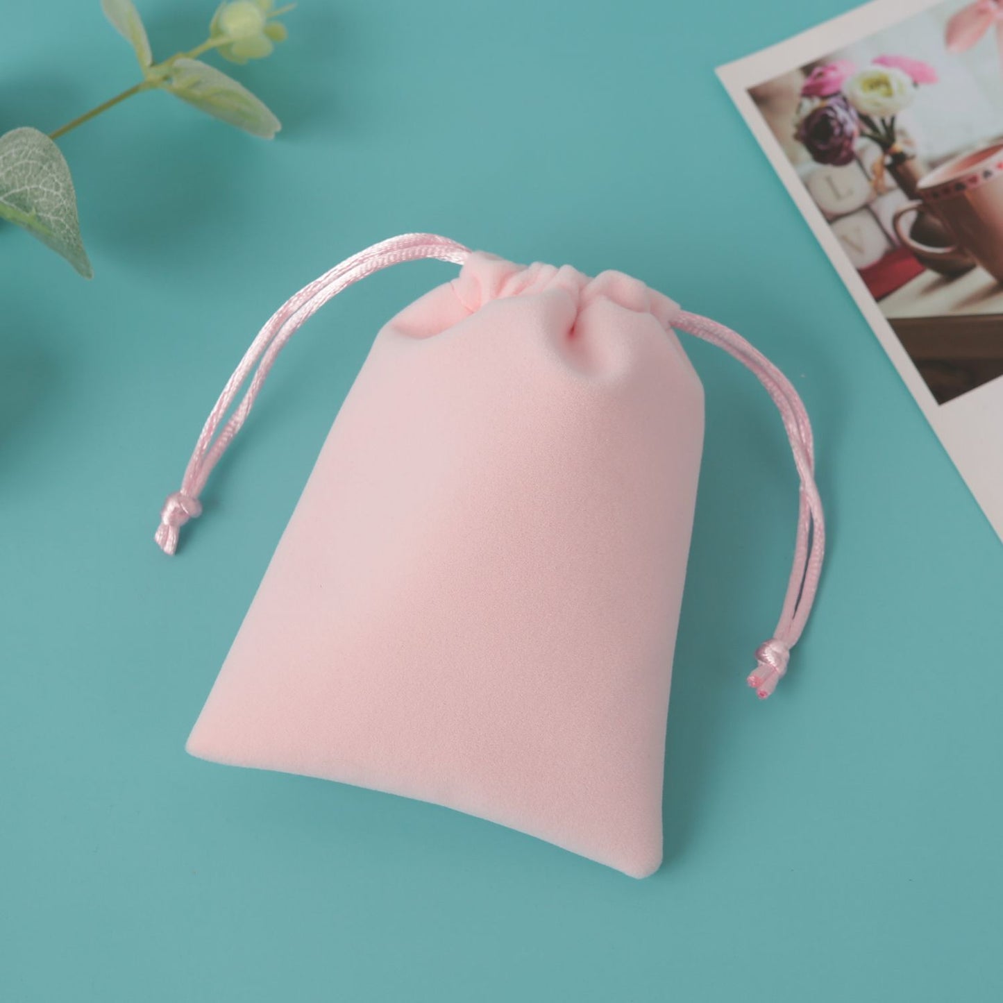 Jewelry Pouches 5Pcs Velvet Gift Packing Drawstring For Wedding Party Candy Bags