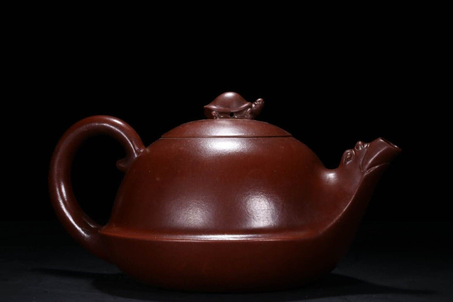 Chinese Yixing Zisha Clay Handmade Exquisite Teapot 品名:紫砂福寿龙龟壶