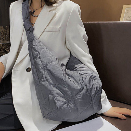 Shoulder Bag Women Fashion Leather Pouch Trend Ladies Handbags Large Casual Bag