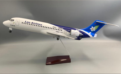 47CM 1:70 Lao Airlines COMAC C909 Passenger Airplane Landing Gears Resin Model