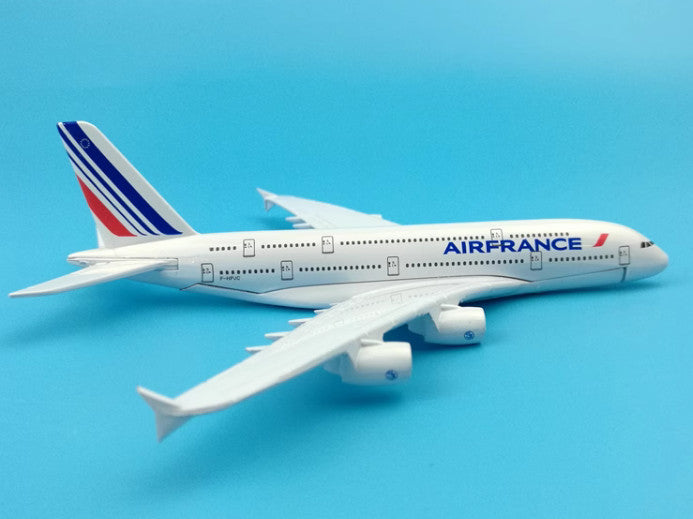 16cm AIR FRANCE AIRBUS A380 Passenger Airplane Aeroplane Diecast Aircraft Model