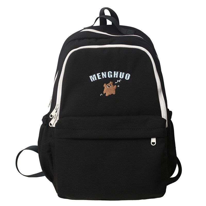 Lady Student Bag Cool Female College Book Backpack Women Nylon School Bag