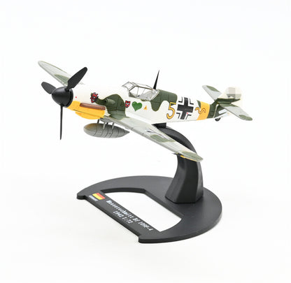PLANES Germany Messerschmitt 109F-4 1942 1/72 DIECAST Aircraft Pre-built Model