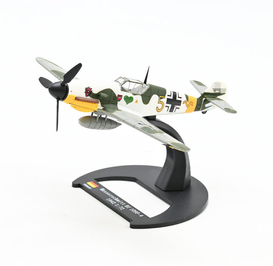 PLANES Germany Messerschmitt 109F-4 1942 1/72 DIECAST Aircraft Pre-built Model