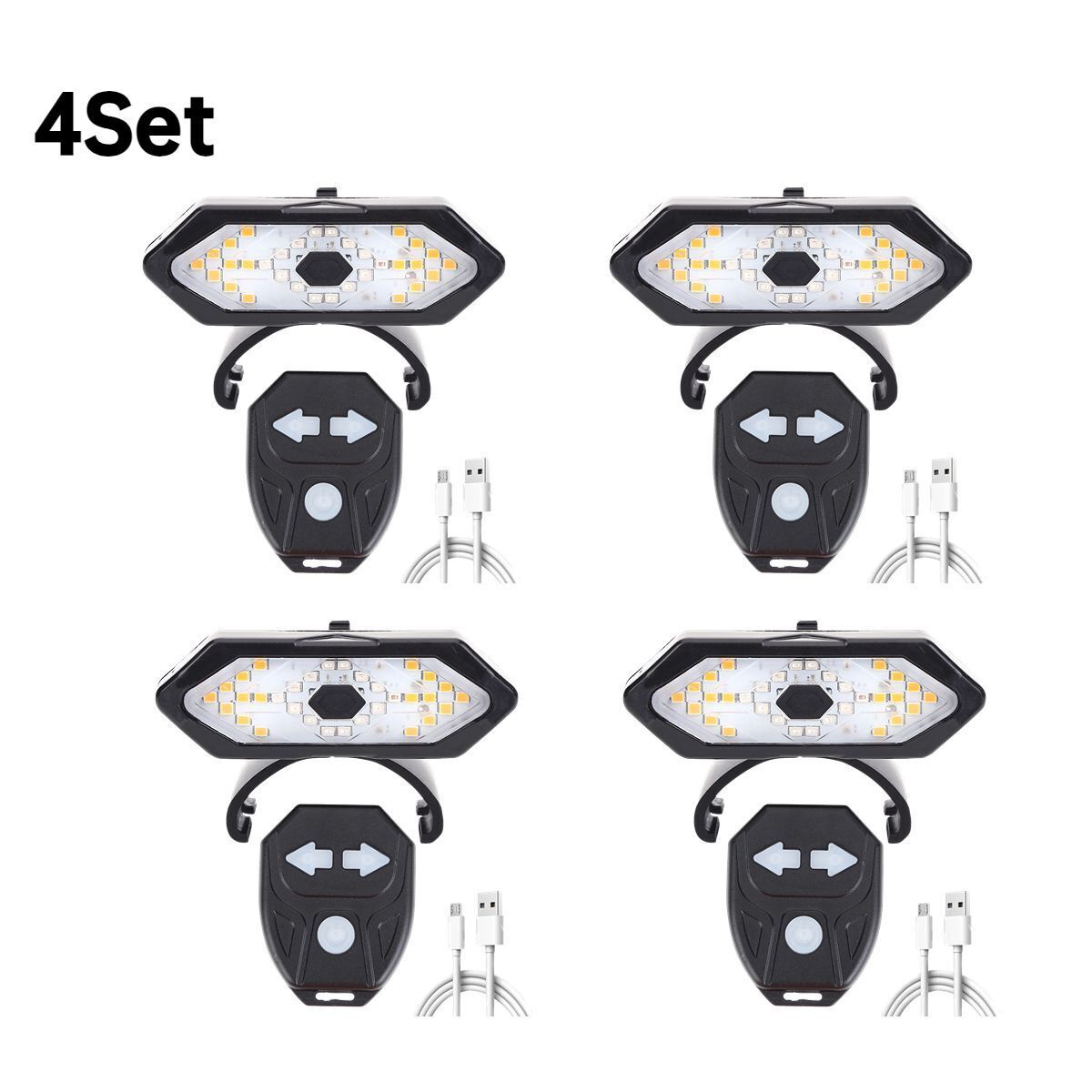 Smart Electric Scooter Turn Signal Lamp For Xiaomi M365 Pro Mi4 Usb Rechargeable
