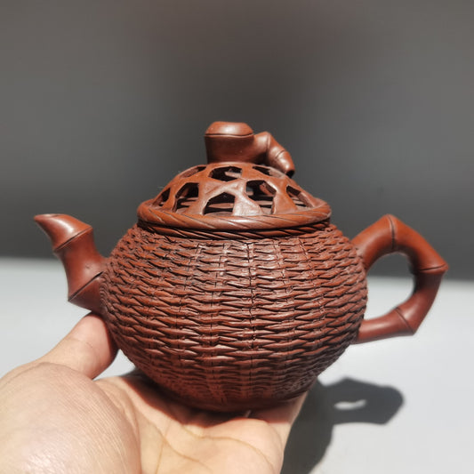 Collection Chinese Vintage Yixing Zisha Clay Exquisite Zisha Teapot Tea Set