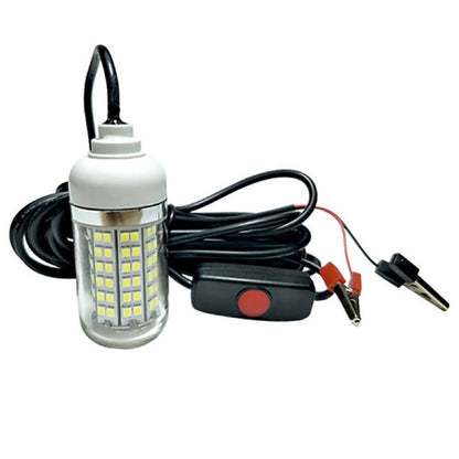 1 Pc 12V-24V LED Lure Fish Lamp Night Fishing Lights Underwater Lighting Light m