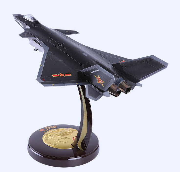 1:36 54CM J-20 Stealth Fighter Airplane Diecast Military Aircraft Plane Model
