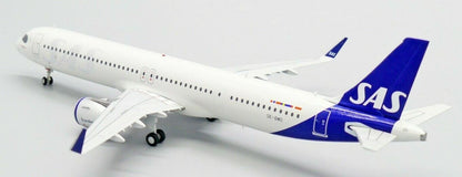 1:200 23CM JC Wings SAS AIRBUS A321neo Passenger Airplane Diecast Aircraft Model