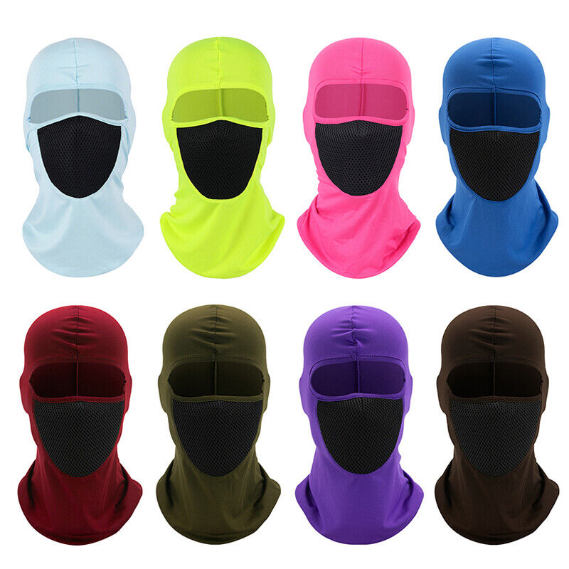 Pullover Cap Full Face Mask Breathable Sports Hat Scarf Headgear Windproof ⌒