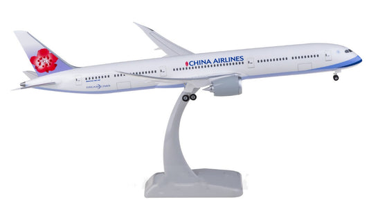 1:200 34CM Hogan CHINA AIRLINES BOEING 787-10 Airplane ABS Plastic Plane Model