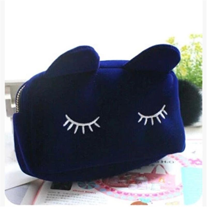 Cartoon Print Toiletry Bag Storage Case Travel Makeup Pouch Organizer Cosmetic