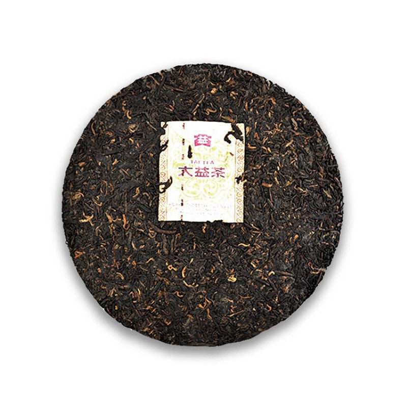 357g Authentic Yunnan 2018 Dayi Classic 8592 Mellow Pu'er Tea Ripe Tea Cake